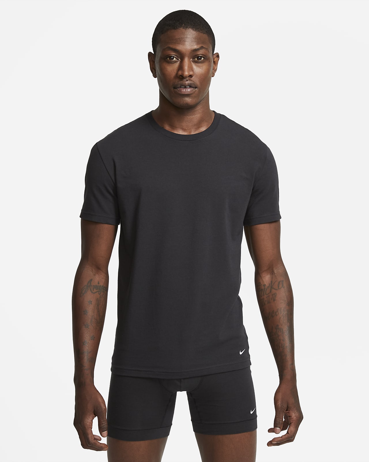 Nike Everyday Stretch Slim Fit Crew-Neck Undershirt (2-Pack). Nike.com