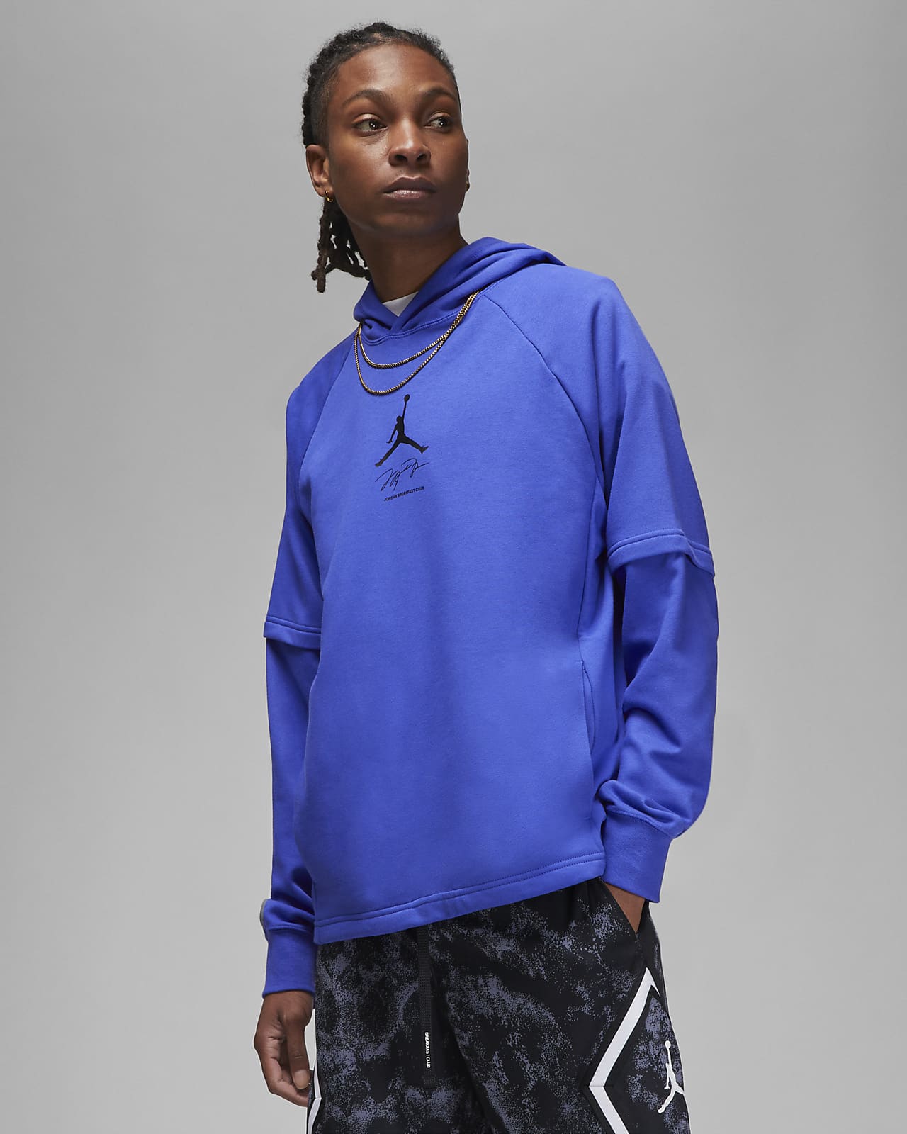 Jordan Dri-FIT Sport Breakfast Club Men's Graphic Fleece Pullover Nike