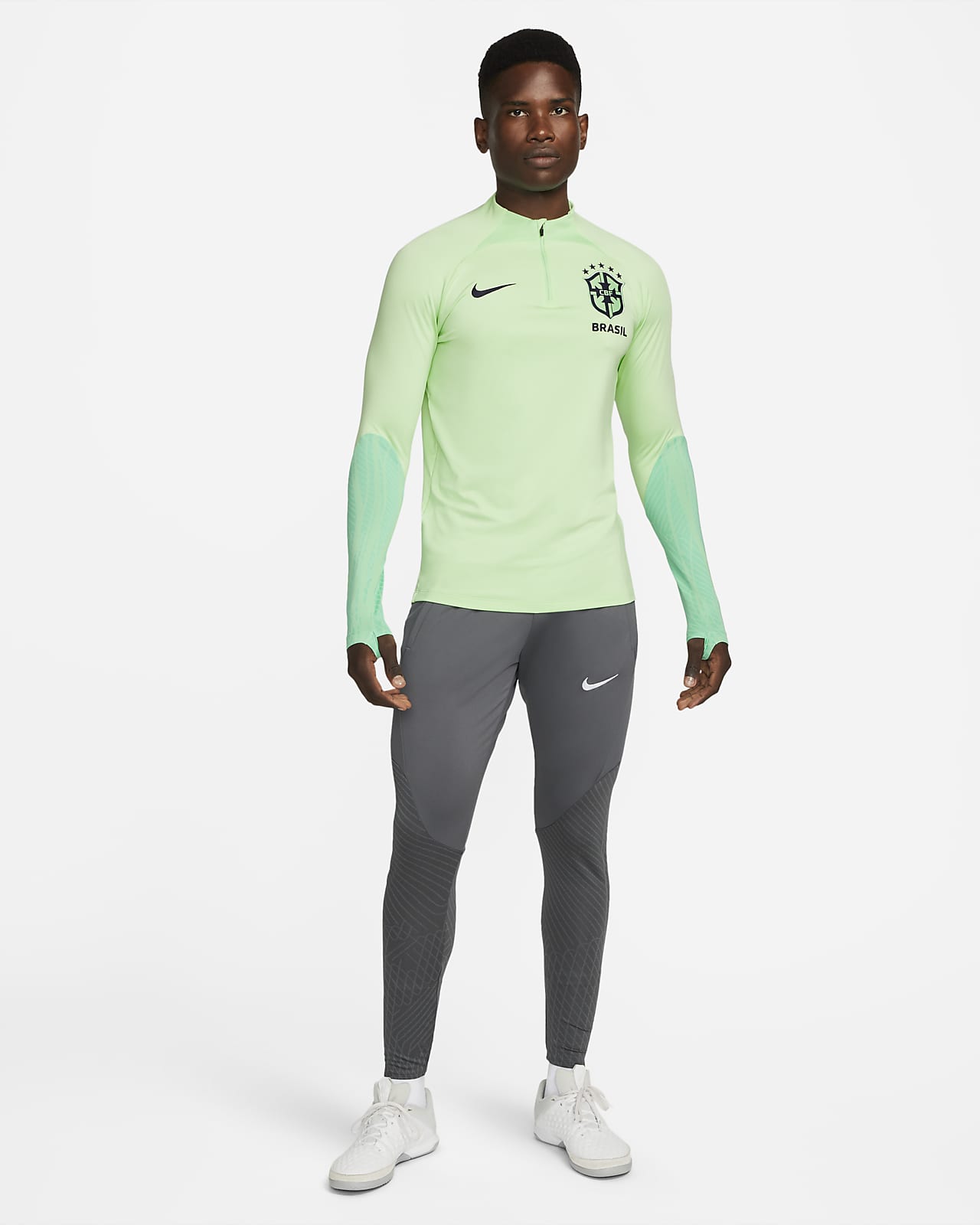 Brasil Strike Camiseta de entrenamiento de tejido Knit Dri-FIT - Hombre. Nike ES
