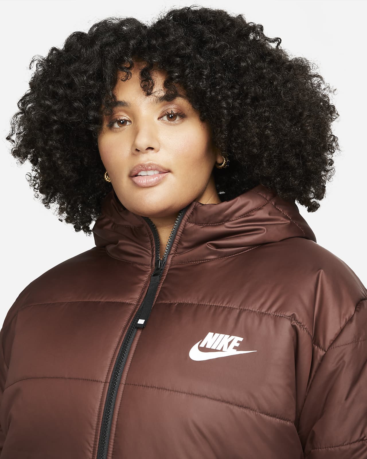 plus size nike coat womens