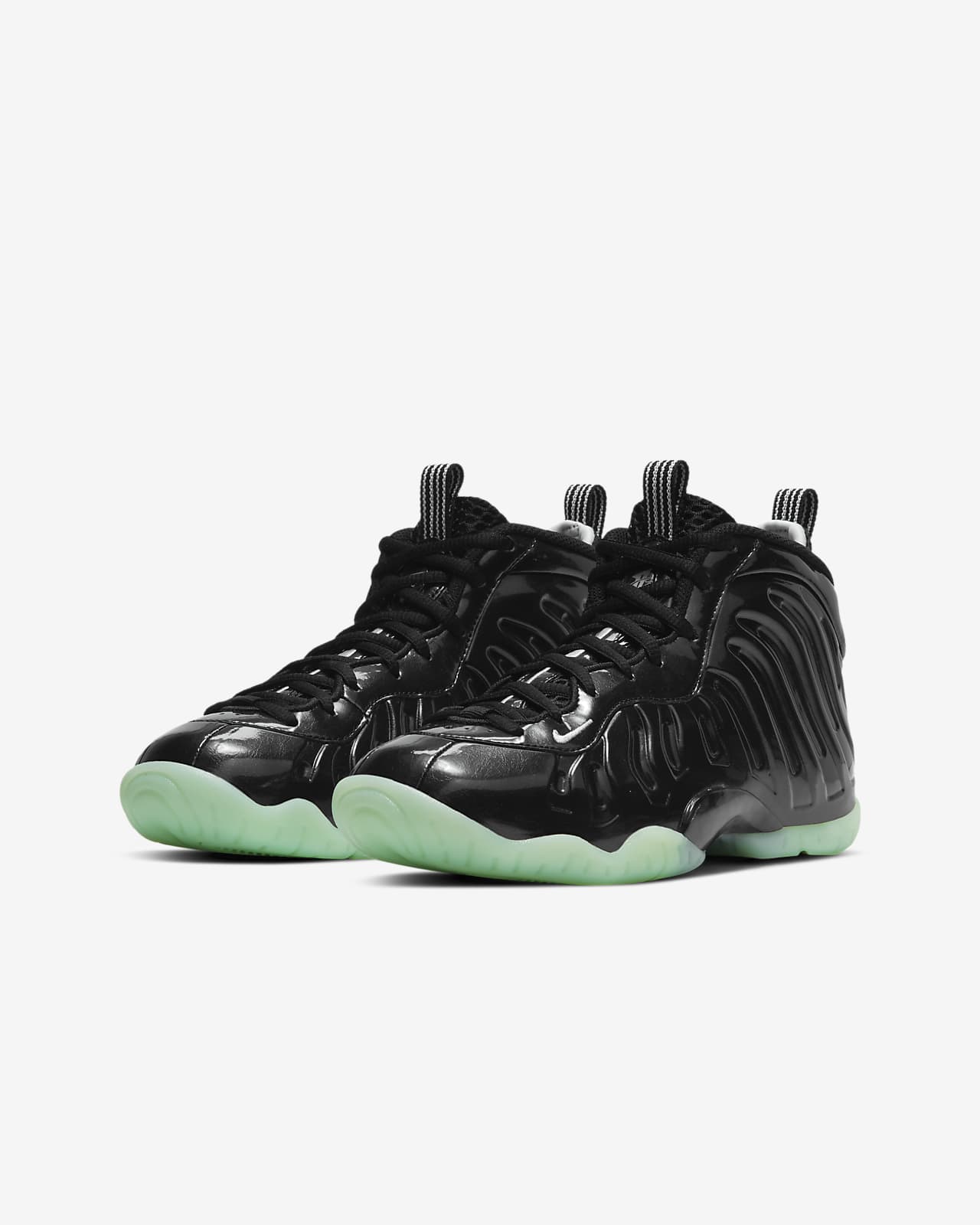 nike little posite one black