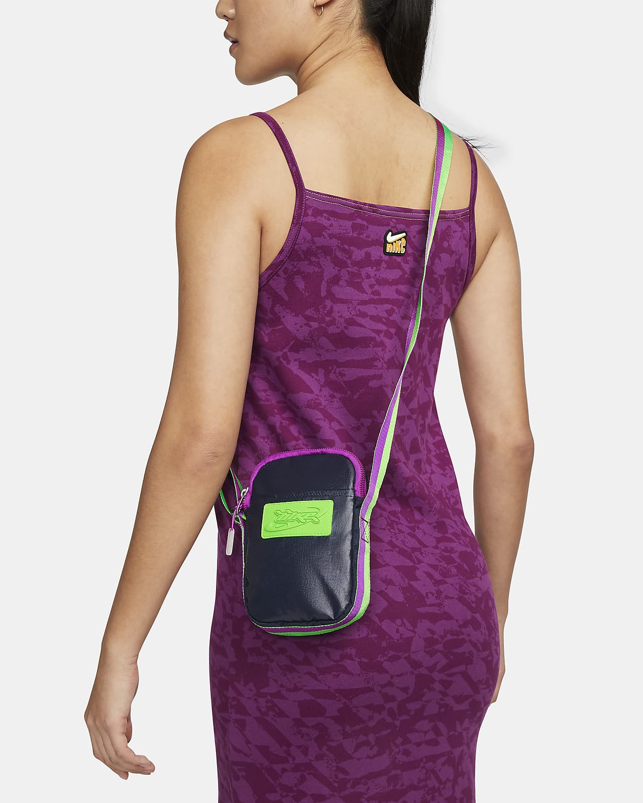 Bandolera nike mujer purpura hotsell