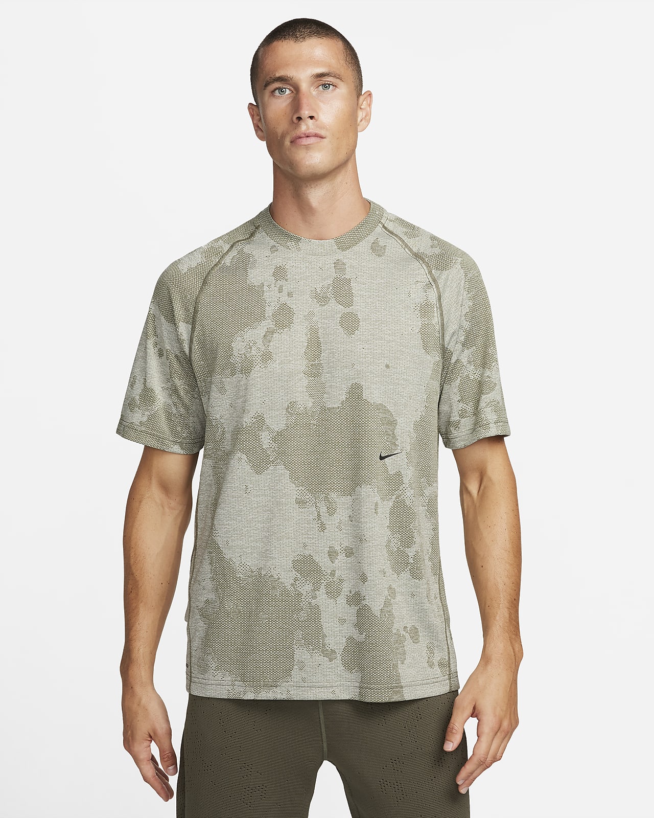 Lycra Cotton Printed Mens Down Shoulder T shirts