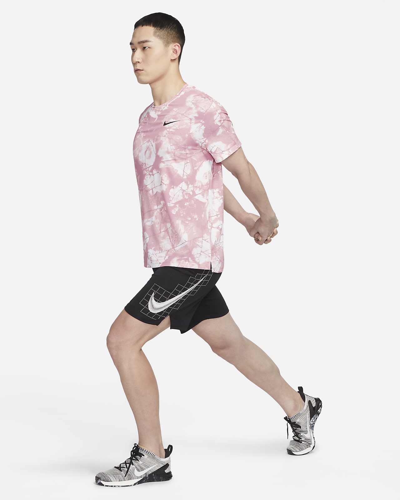 Nike Pro Dri-FIT Men's Tight-Fit Short-Sleeve Top. Nike IN