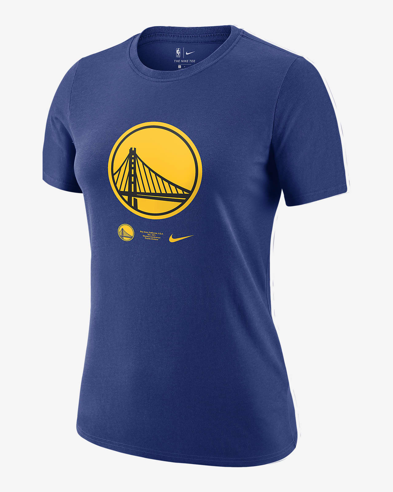 Playera Nike Dri Fit De La Nba Para Mujer Golden State Warriors Logo Nike Com