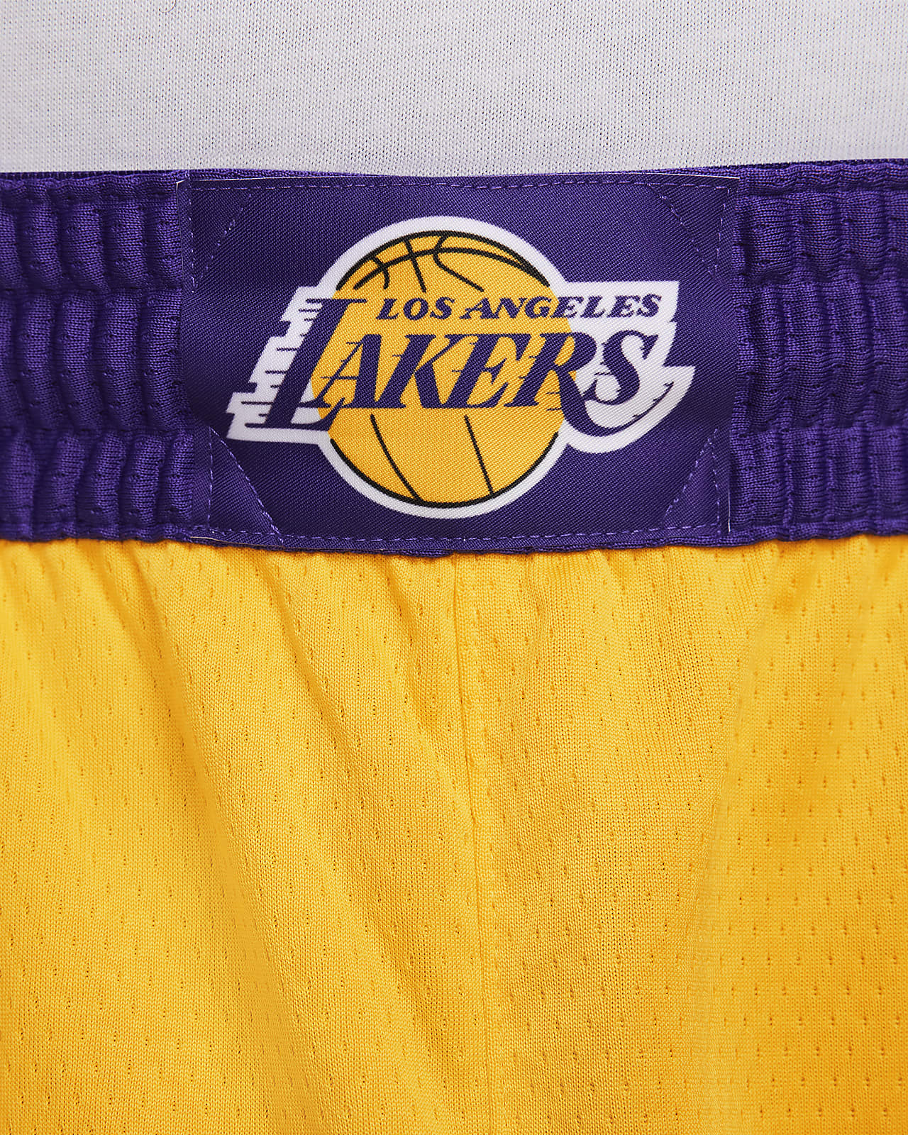 Los Angeles Lakers Nike 2019/20 Icon Edition Swingman Shorts - Gold
