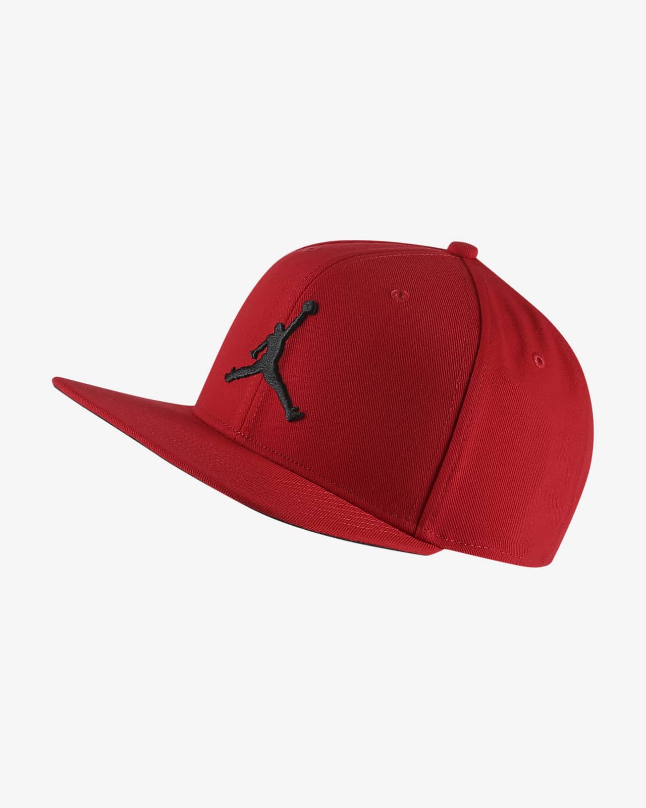 cappello jordan nero e rosso