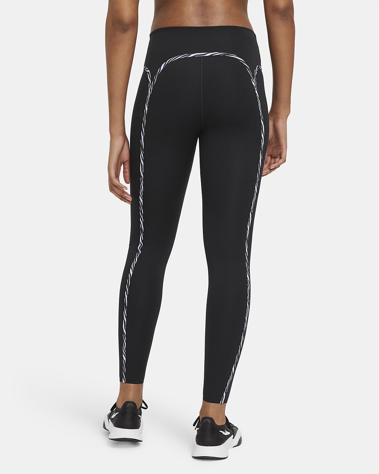 Nike One Luxe Icon Clash Womens Mid Rise 78 Leggings Nike Si