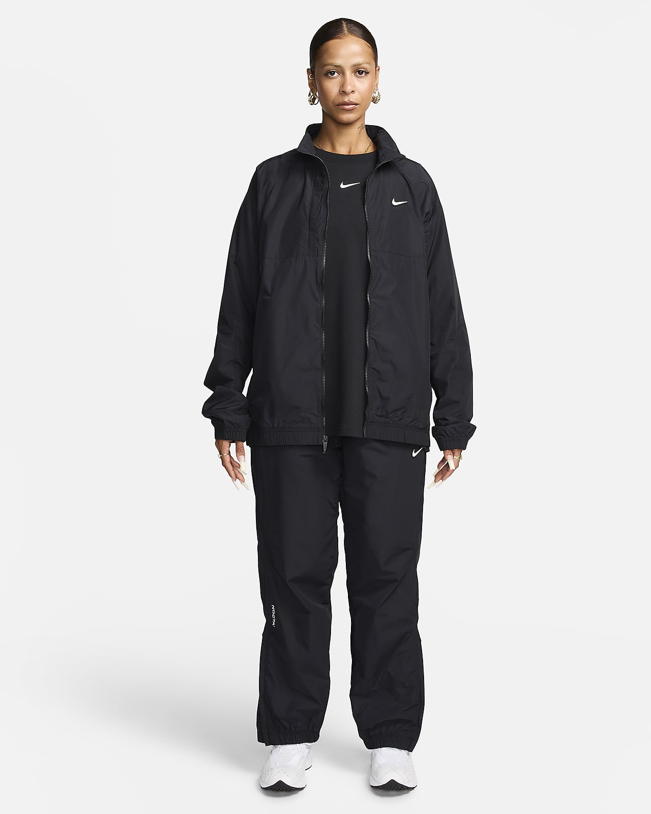 Nylon nike track online pants