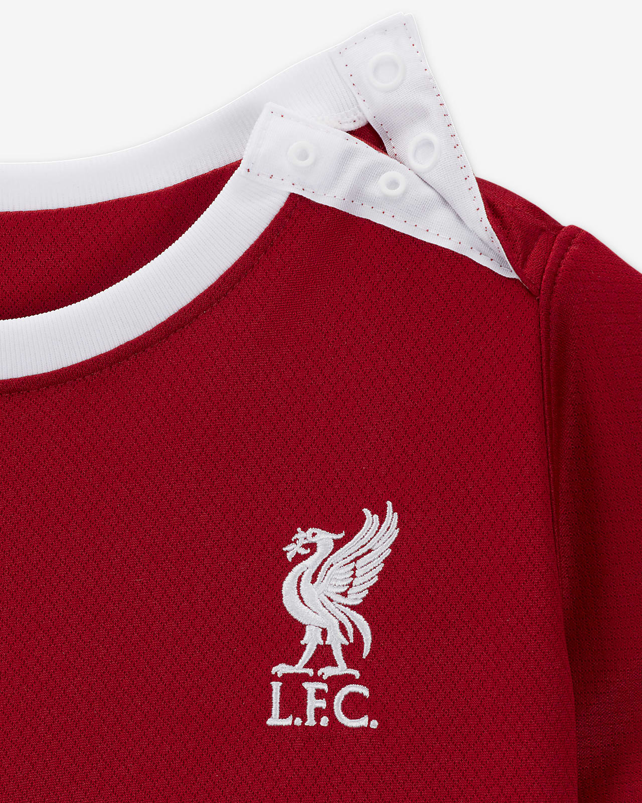 Liverpool F.C. 2023/24 Home Dri-FIT Kit. Nike LU