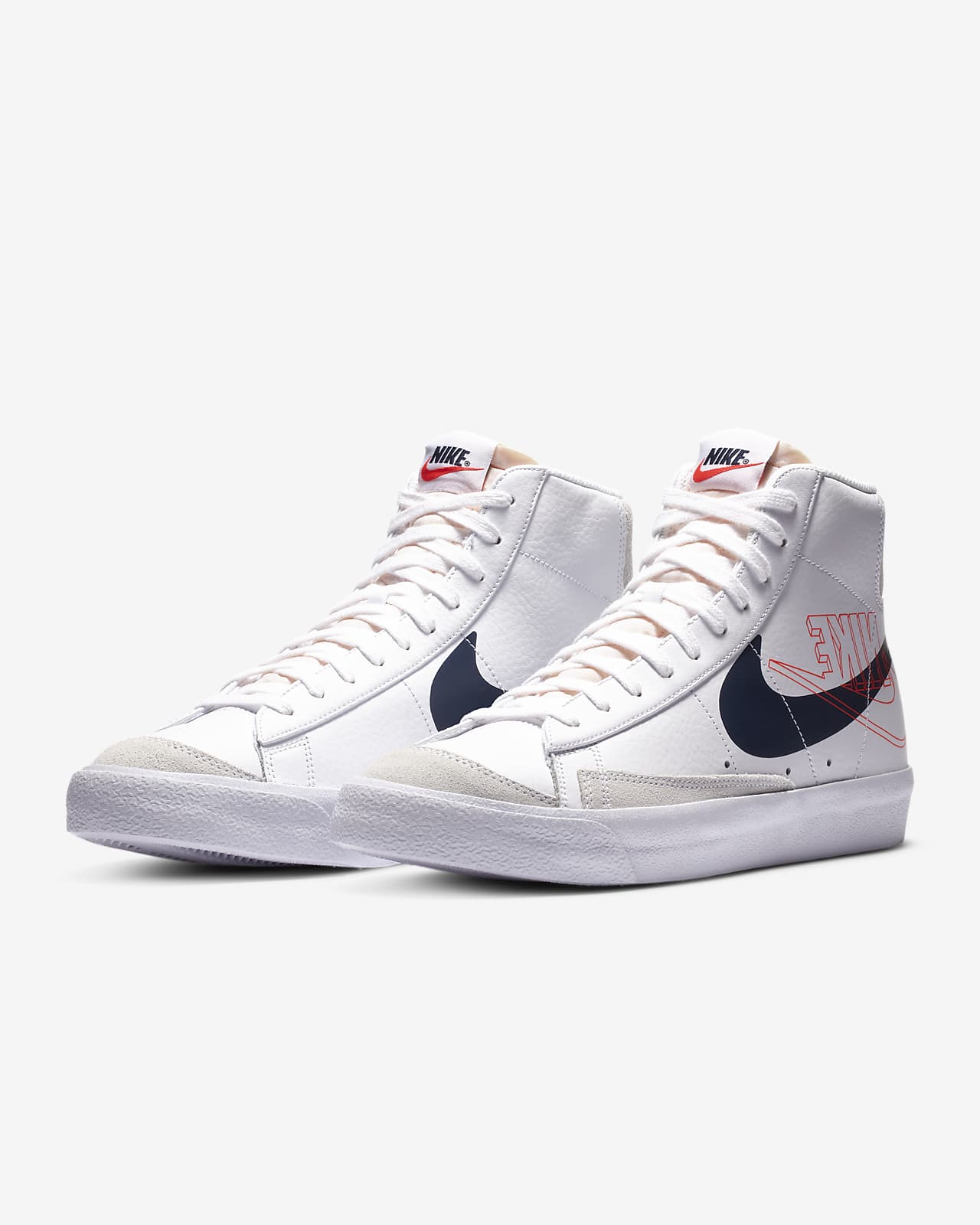 nike blazer mid navy