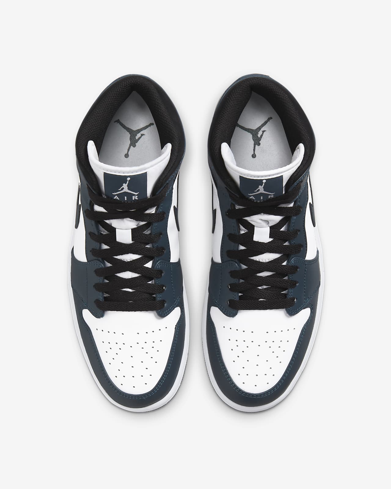 air jordan 1 mid icy swoosh