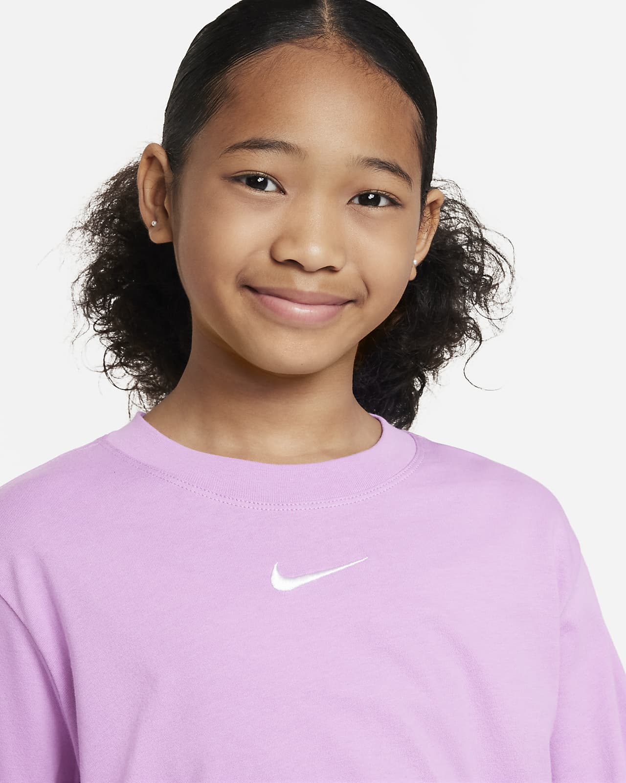 voeden Grote hoeveelheid Torrent Nike Sportswear Essential Big Kids' (Girls') Long-Sleeve T-Shirt. Nike.com