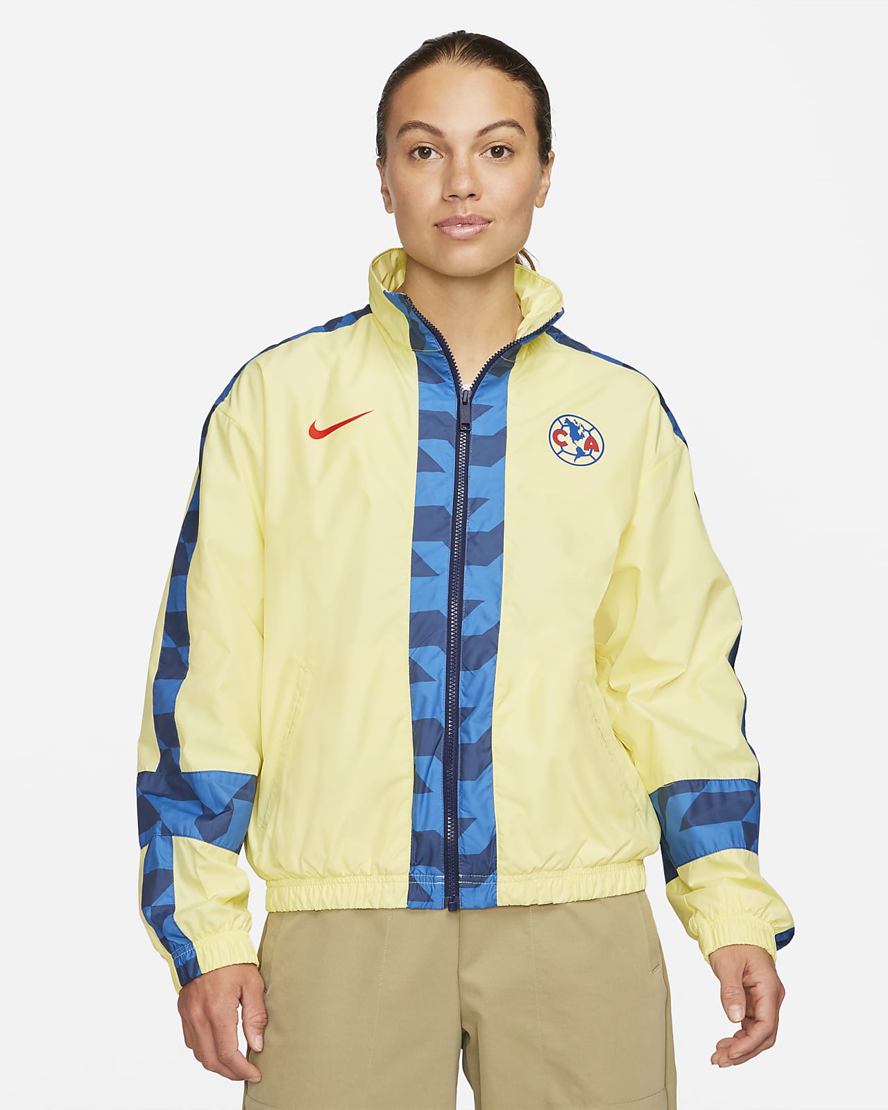 Chamarra nike best sale america azul