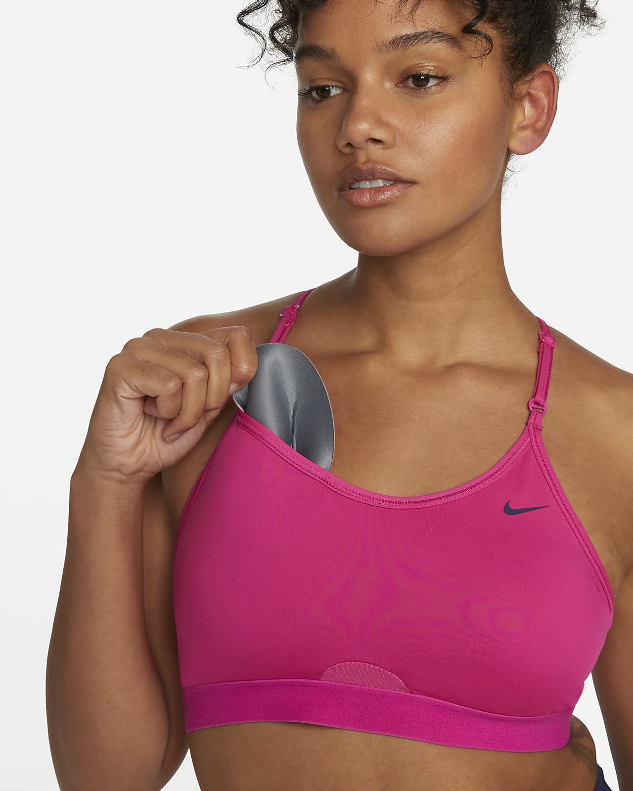Nike Strappy Women's Padded Sports Bra. Nike.com