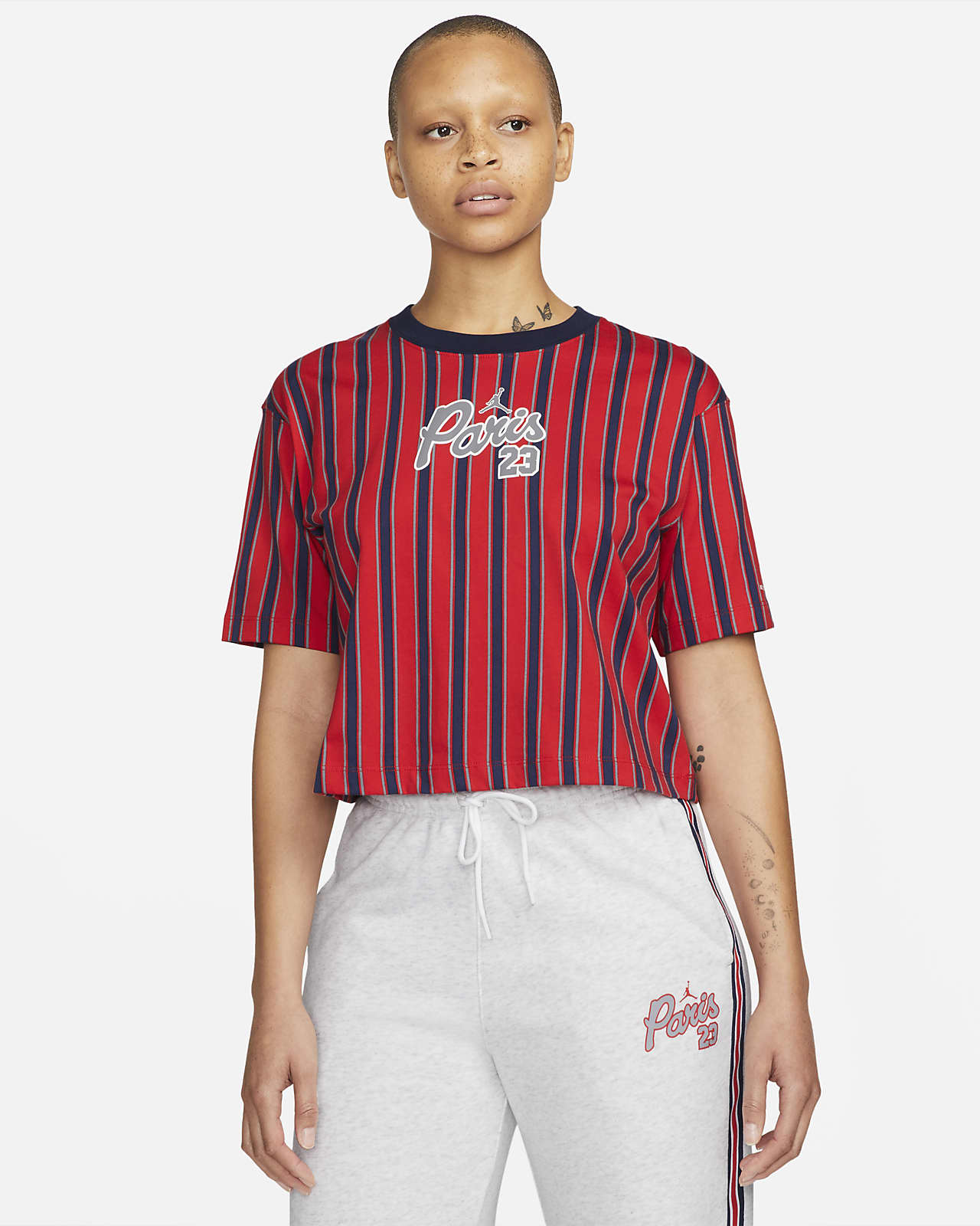 Playera con gráfico para mujer Paris Saint-Germain. Nike MX