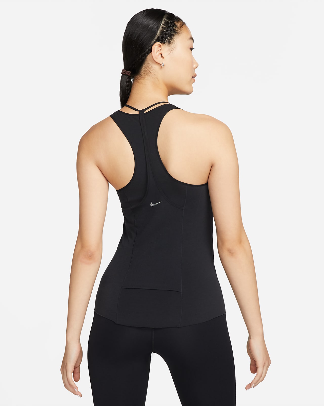 nike dri fit ribbed tank