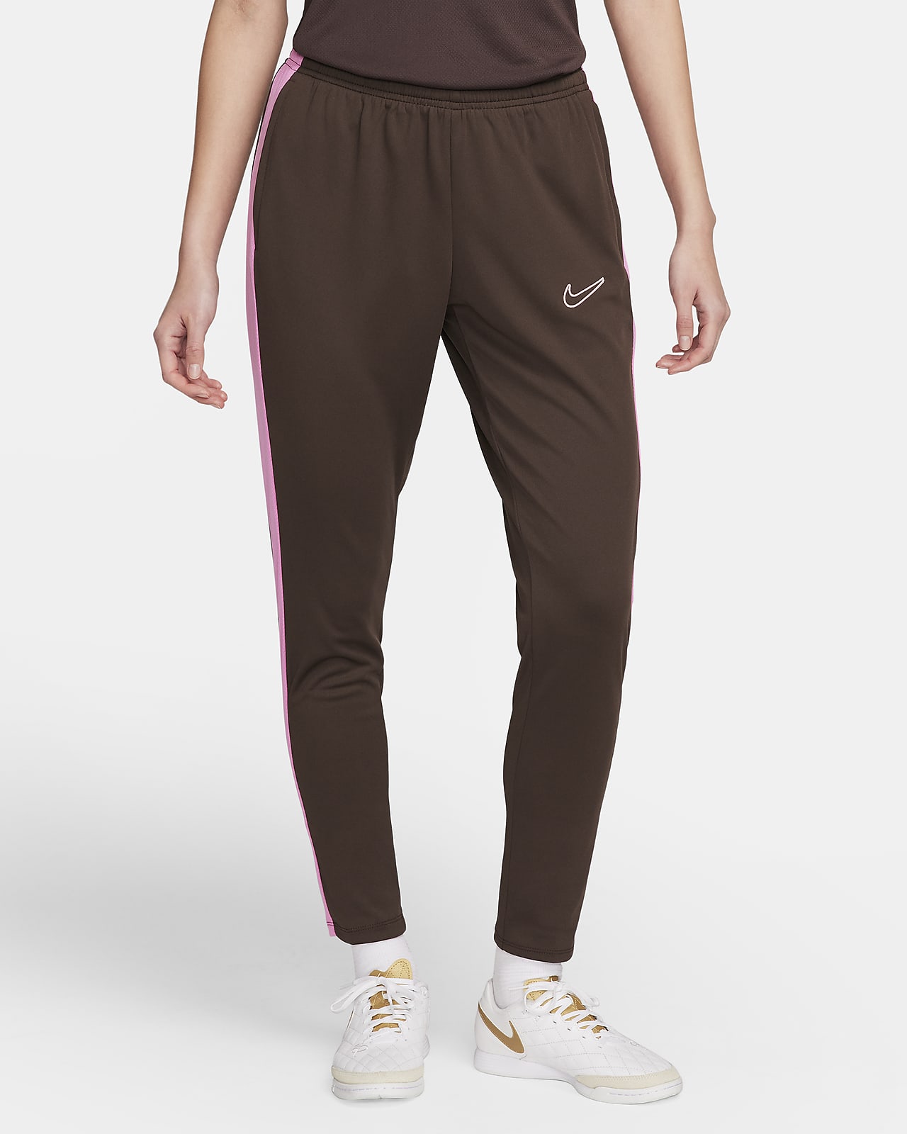 Nike Women's Academy 21 Dri-Fit Knit Pant, CV2665-010 (Black/White