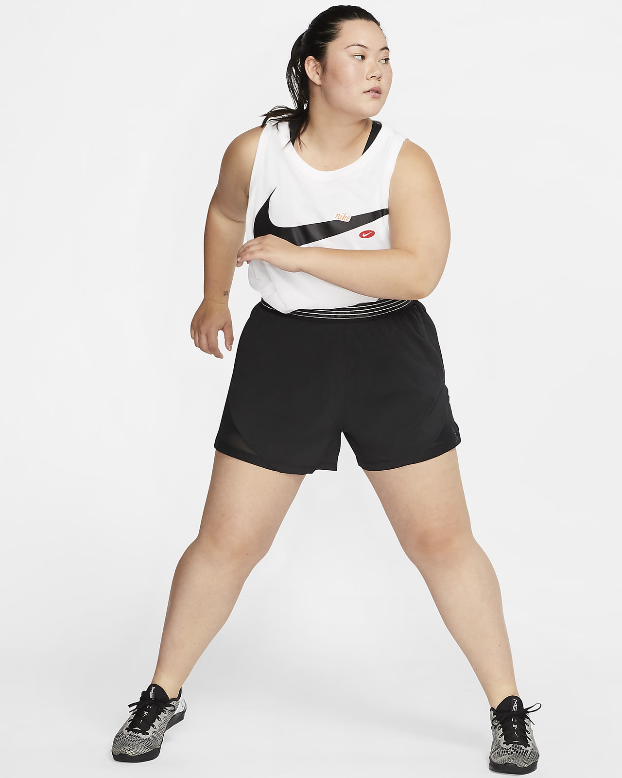 plus size nike pro shorts