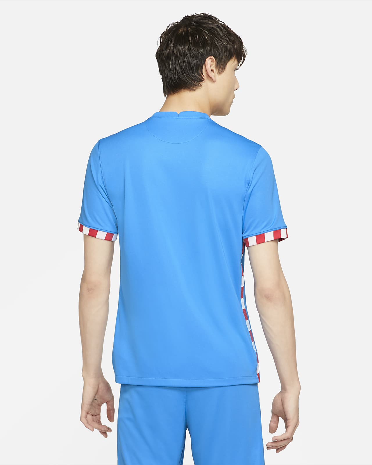 playera nike dri fit azul