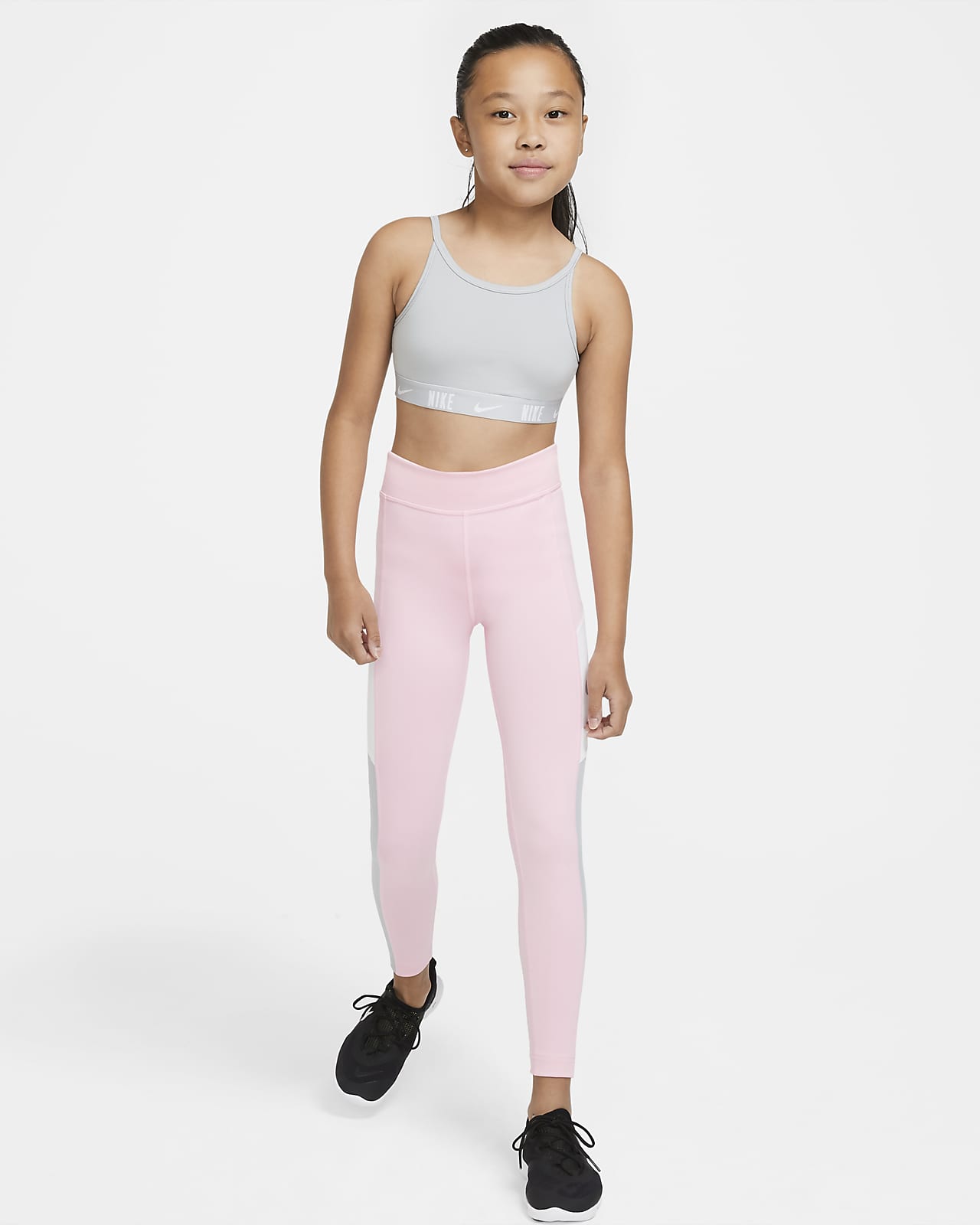 nike sports bra and tights