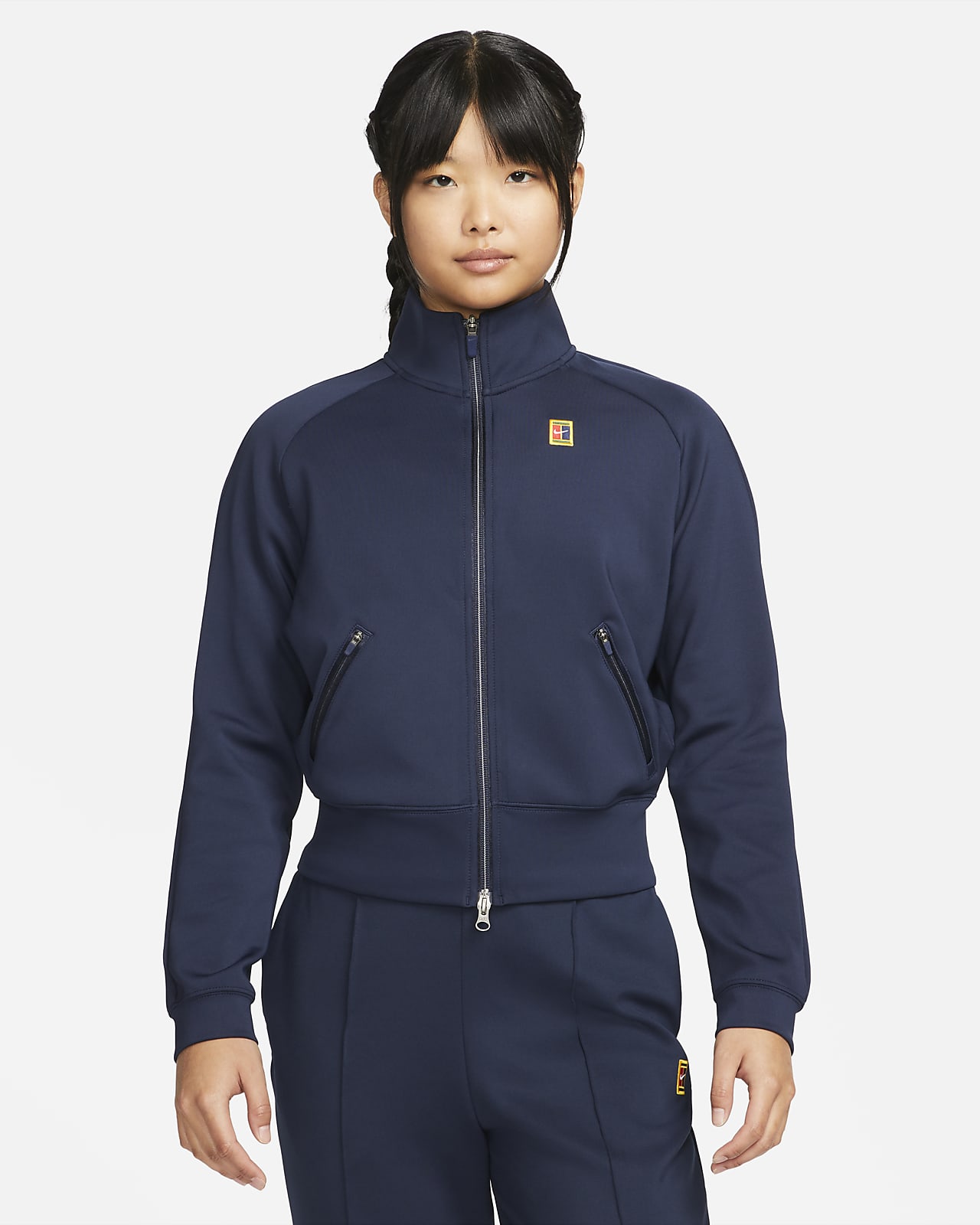 NikeCourt Tennisjack met rits voor dames