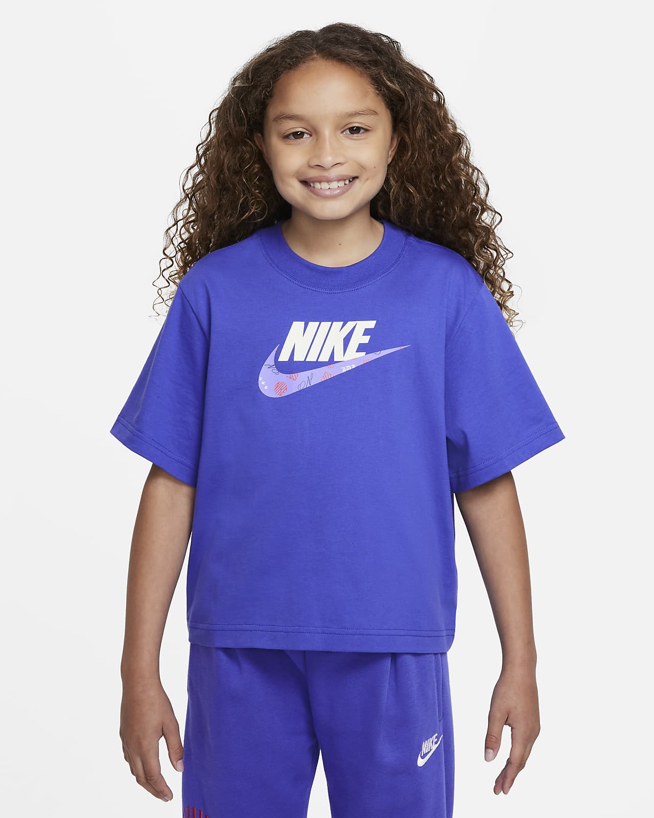Nike公式 ナイキ スポーツウェア ジュニア ガールズ Tシャツ オンラインストア 通販サイト