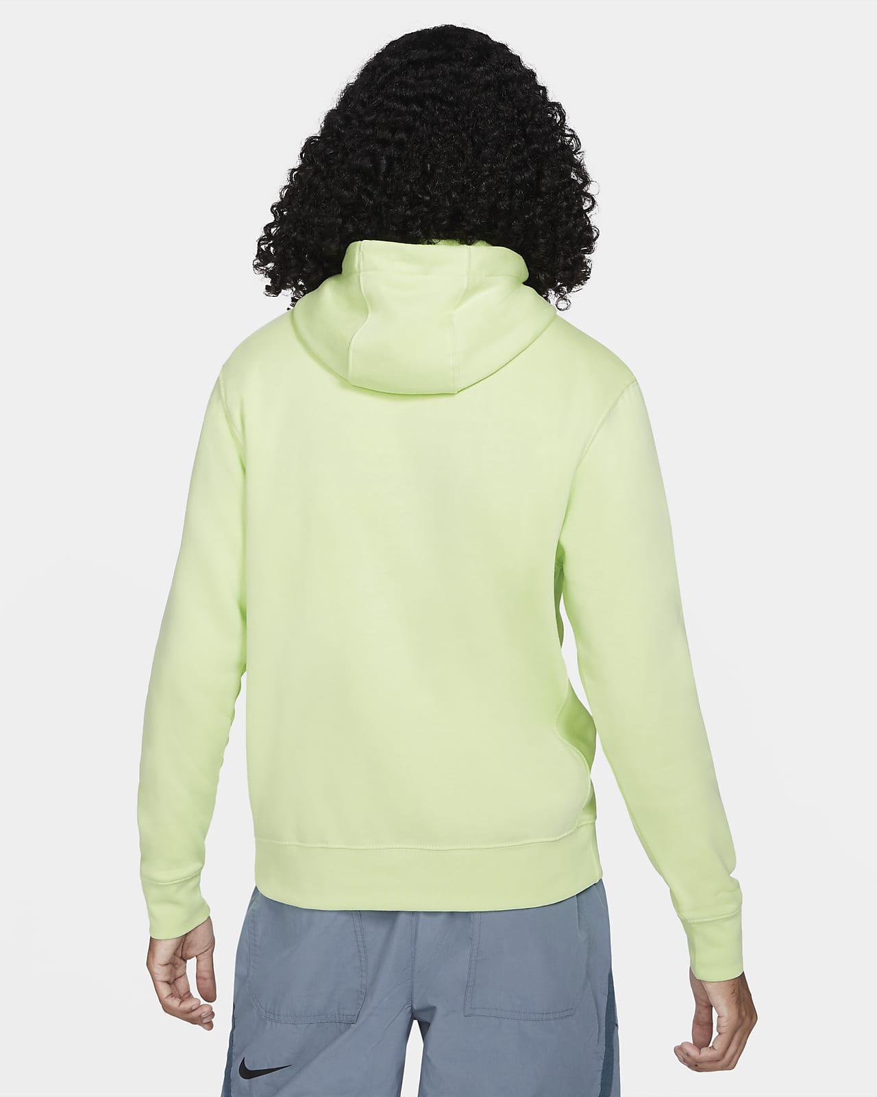 nike sportswear club fleece graphic pullover hoodie