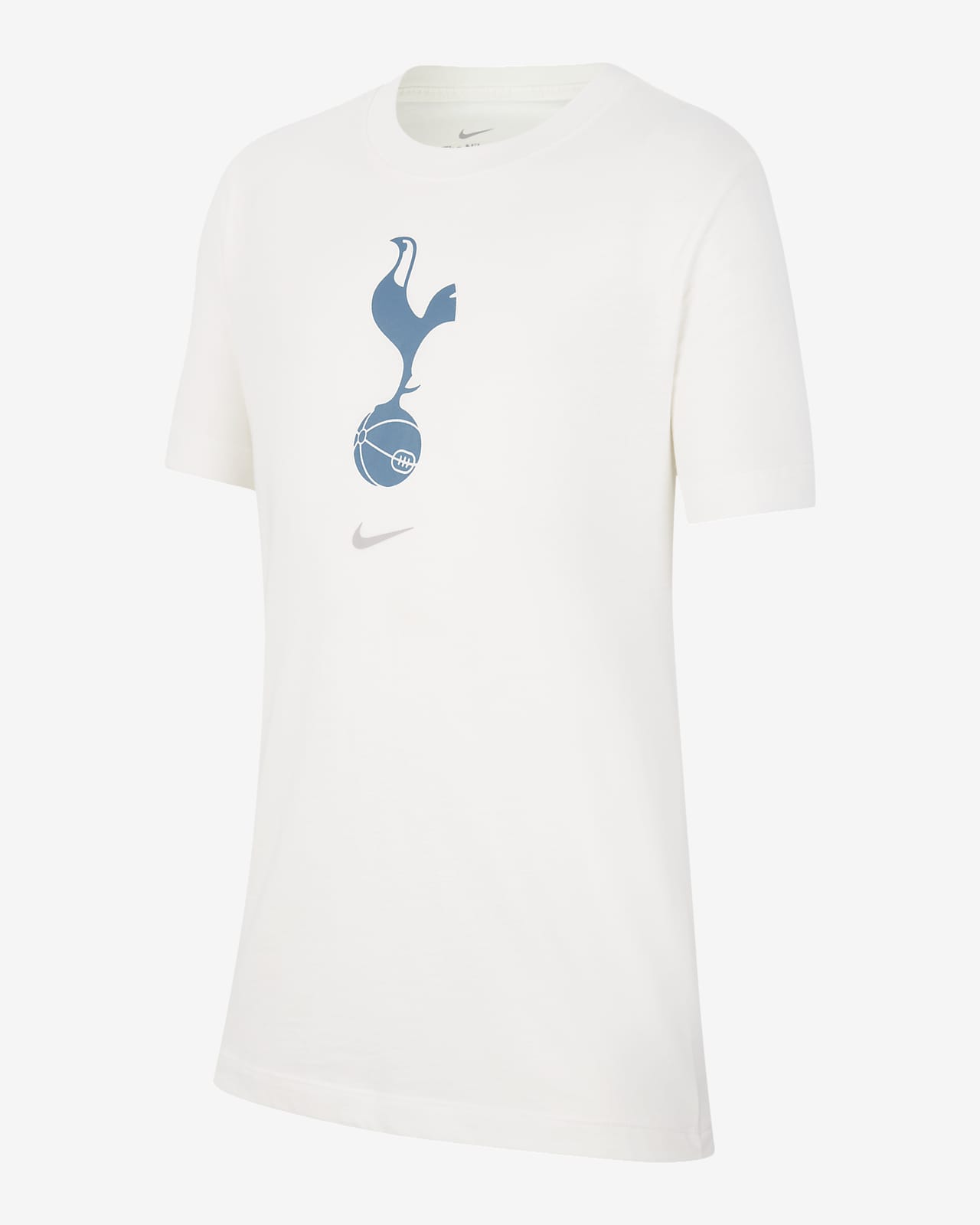 Tottenham Hotspur Crest-fodbold-T-shirt til større børn