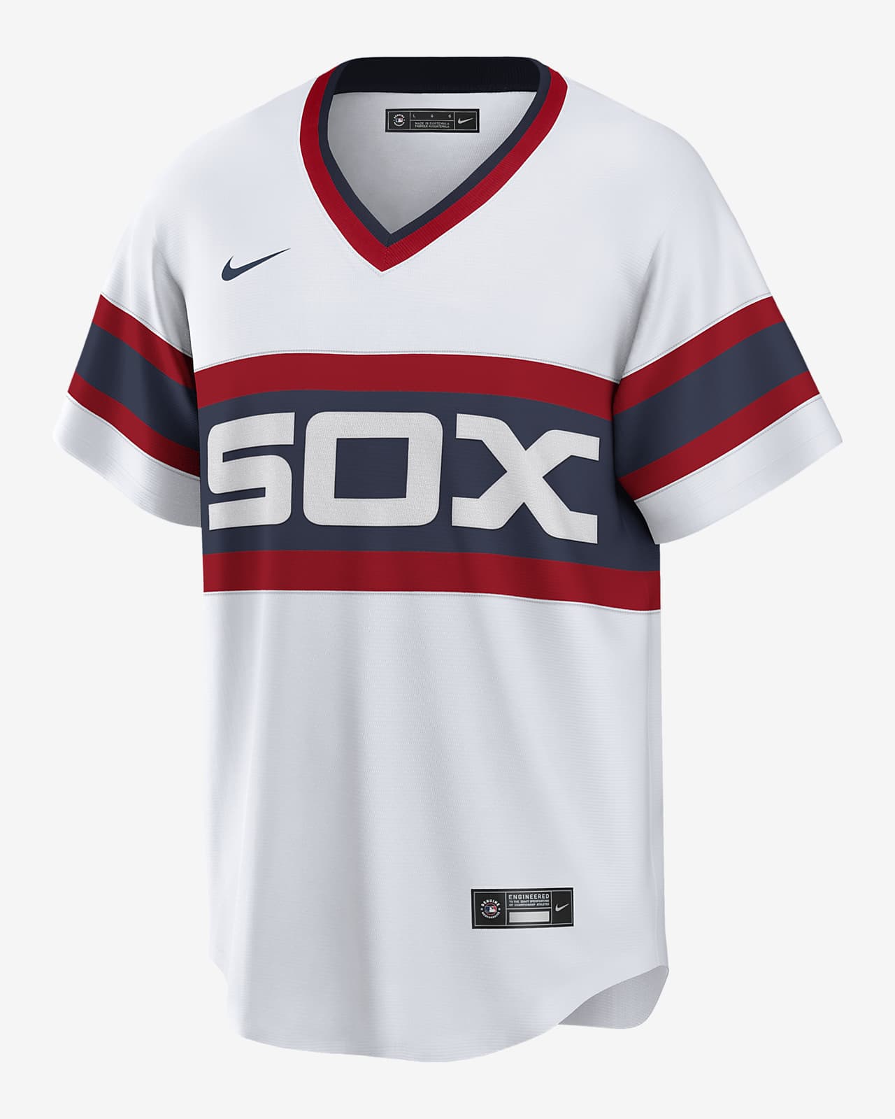MLB Chicago White Sox (Carlton Fisk) Men's Cooperstown Baseball Jersey