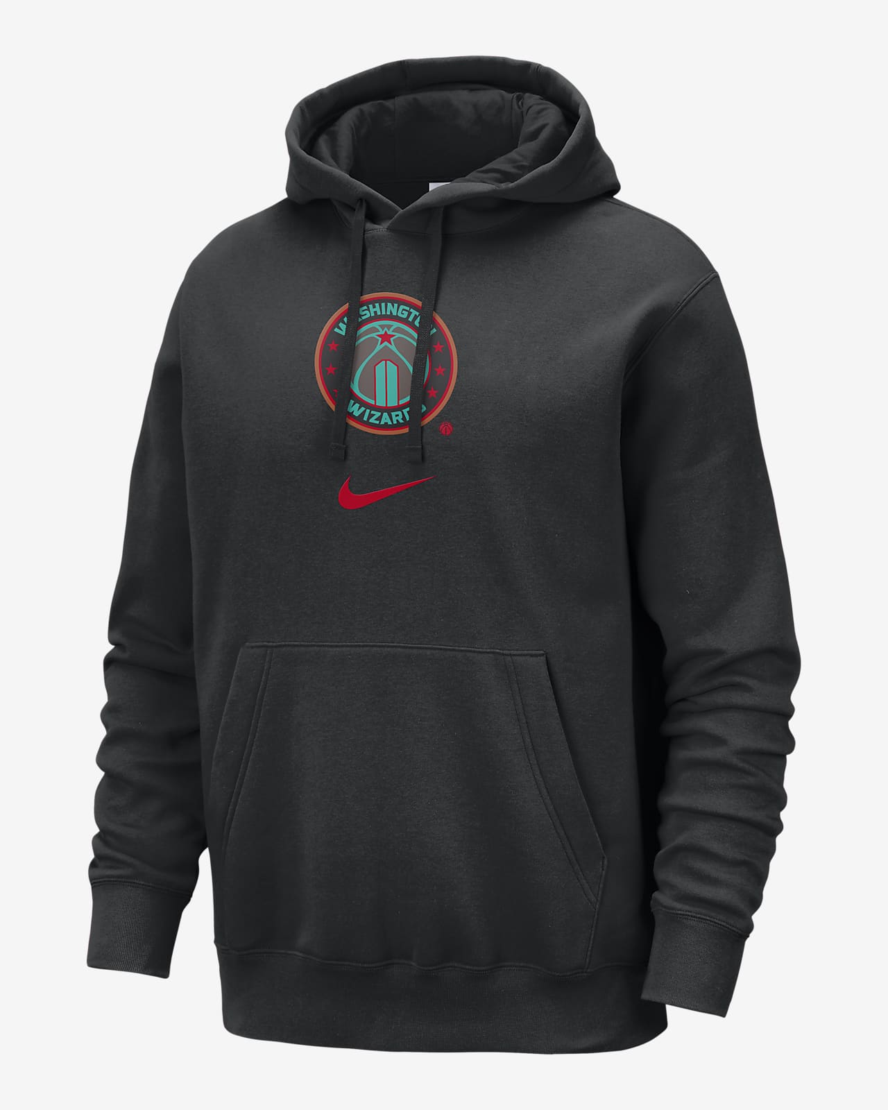 Felpa pullover con cappuccio Washington Wizards Club Fleece City Edition Nike NBA – Uomo
