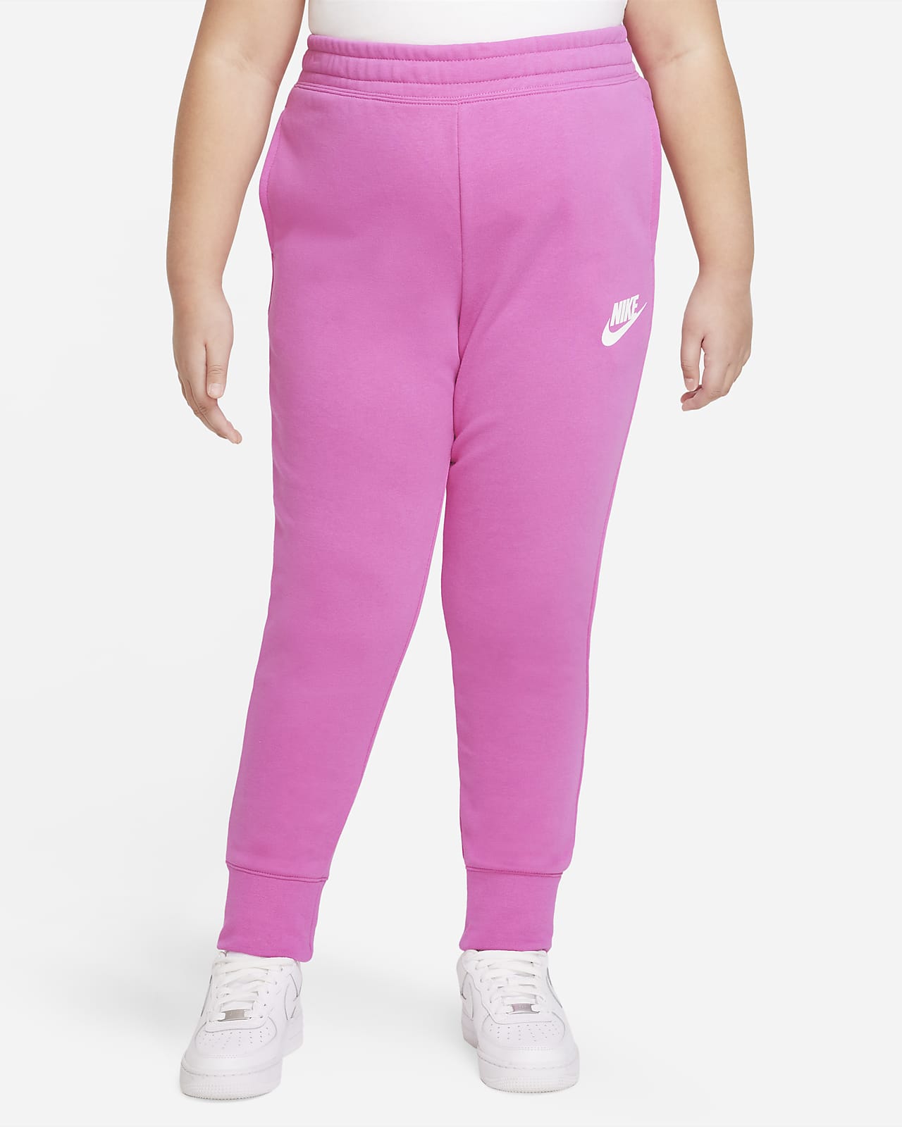 Nike Sportswear Pantalón ajustado de tejido terry (Talla Niña. Nike ES