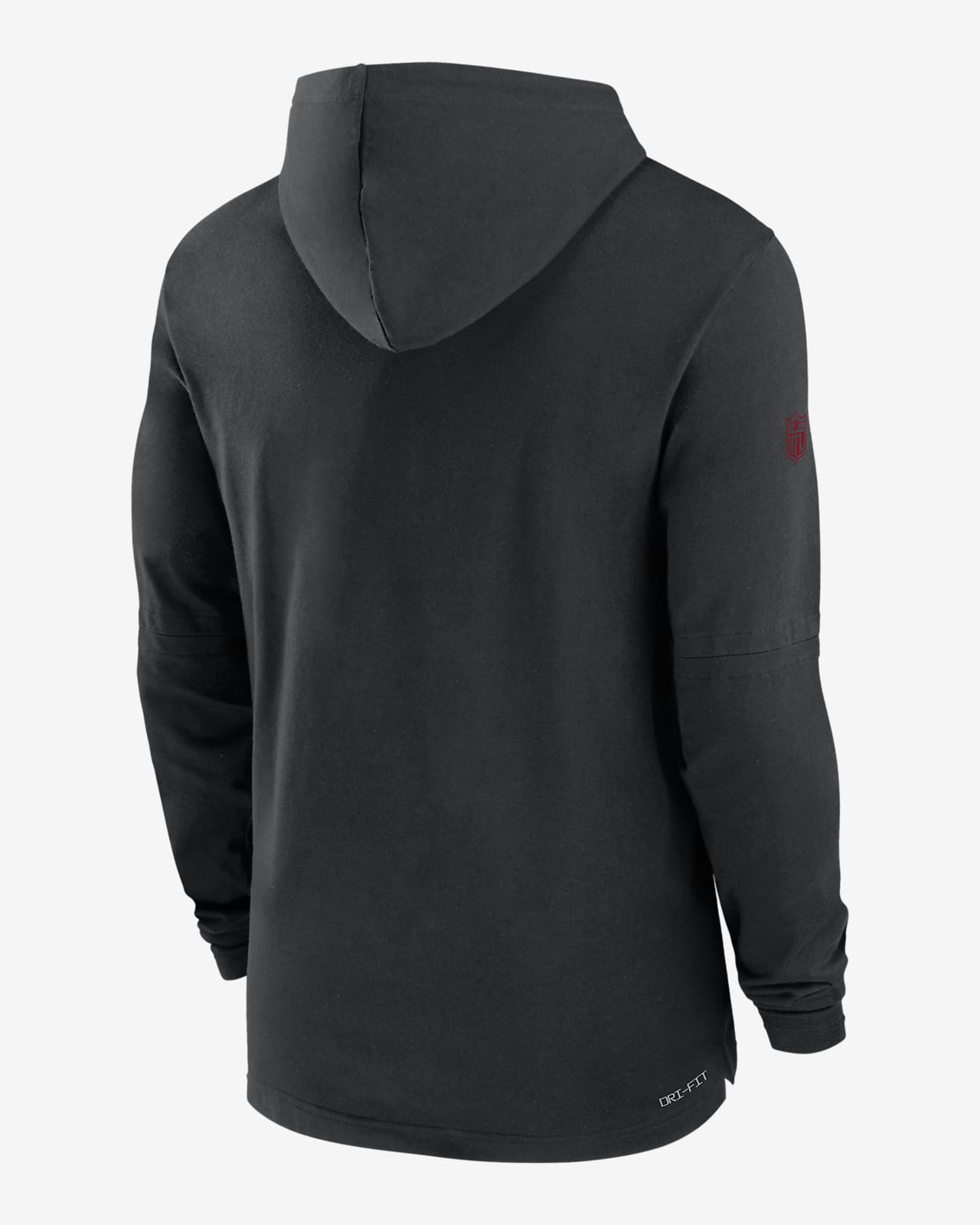 Men's Nike Gray Arizona Cardinals Sideline Infograph Lock Up Performance Long Sleeve T-Shirt Size: 3XL