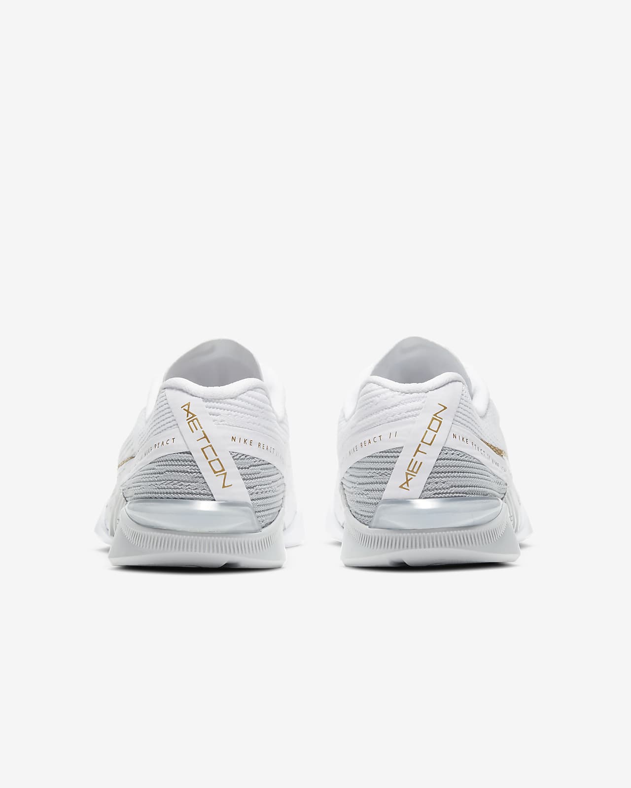 nike metcon women's white and gold