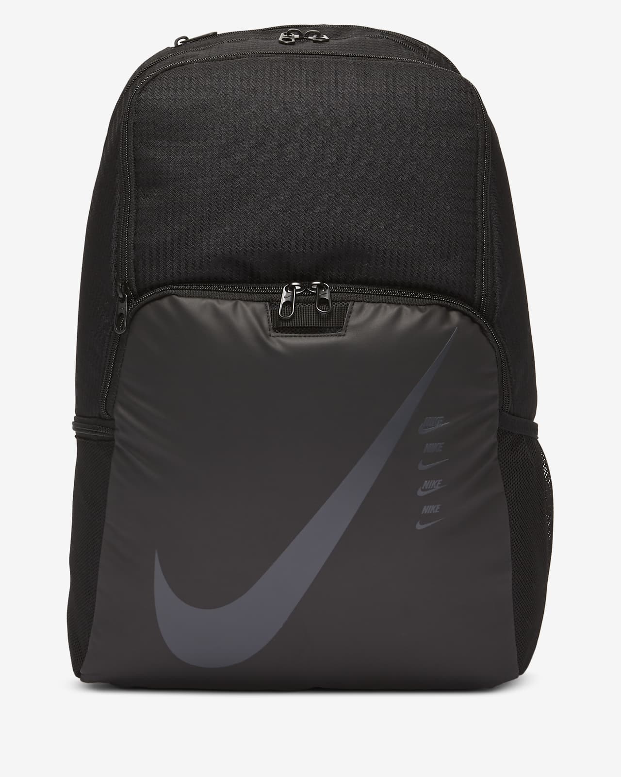 nike training brasilia 9.0 holdall bag in black