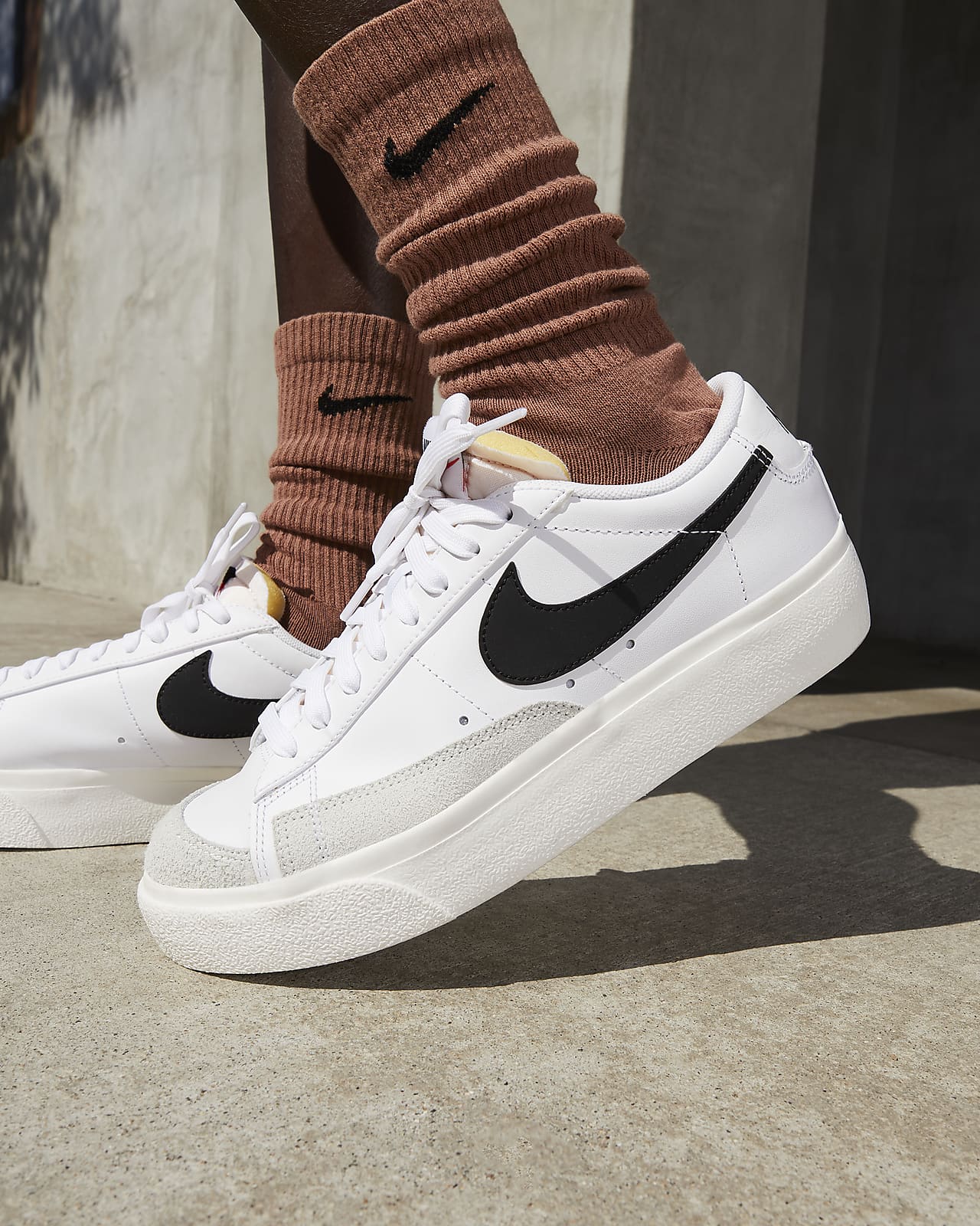 Nike blazer outlet mid plataforma