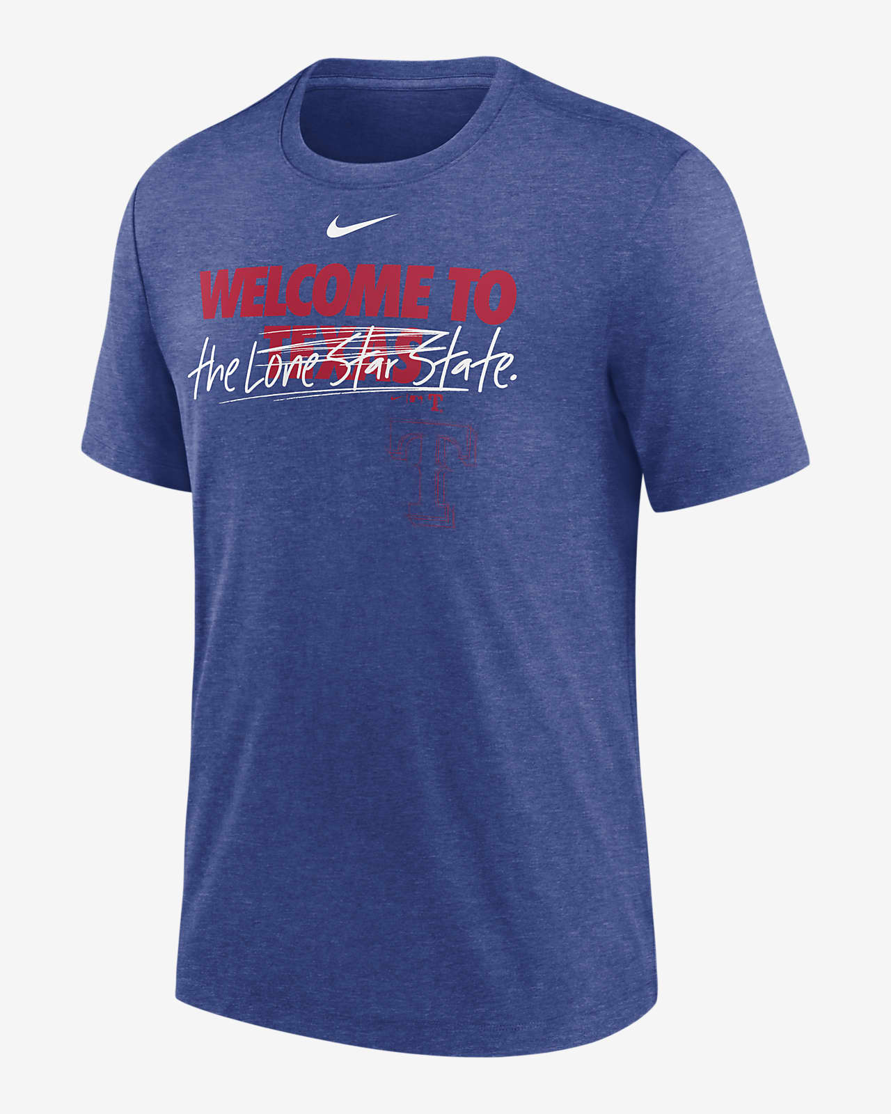 MLB Texas Rangers Boys' Poly T-Shirt - XS