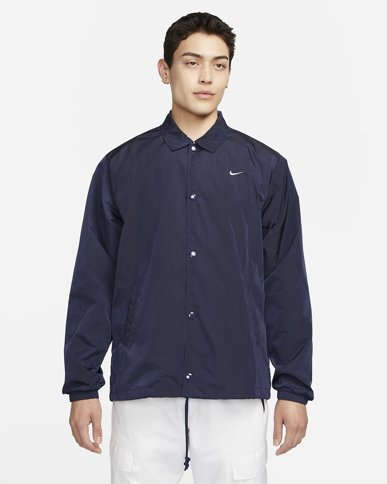 nike sportswear authentics coach jacket