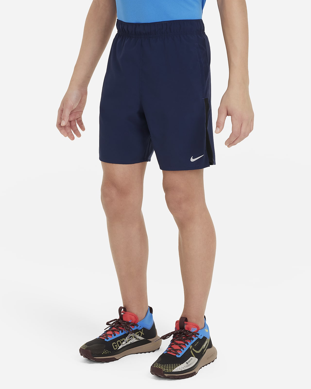 Σορτς προπόνησης Nike Dri-FIT Challenger για μεγάλα αγόρια