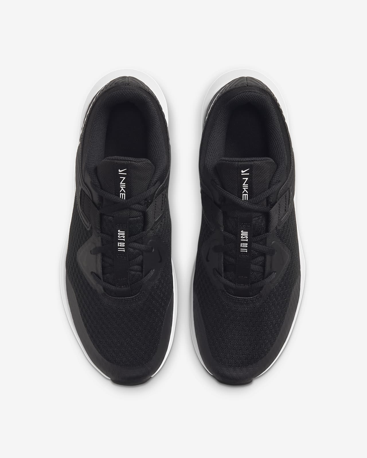 nike mens black trainers uk