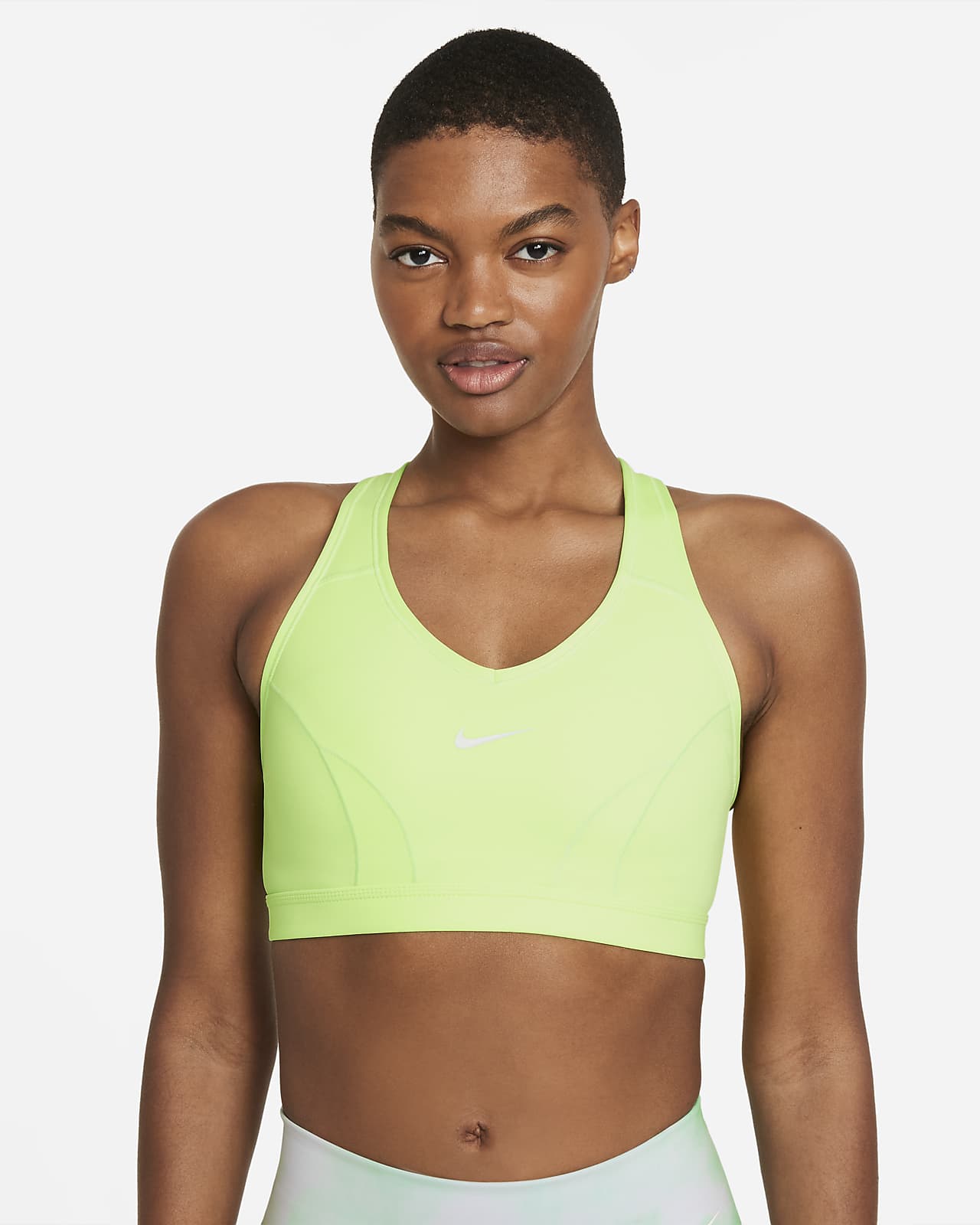 nike dri fit swoosh bra