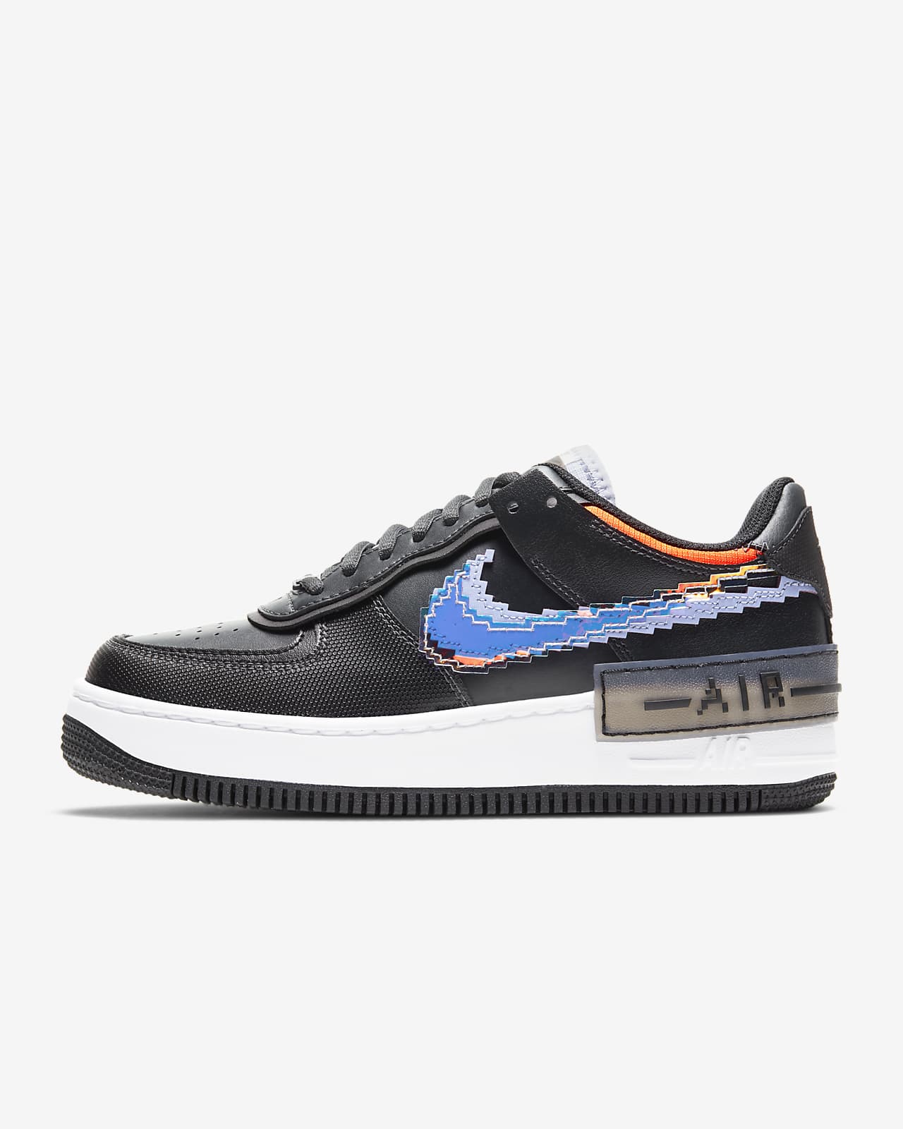 nike air forces women's black