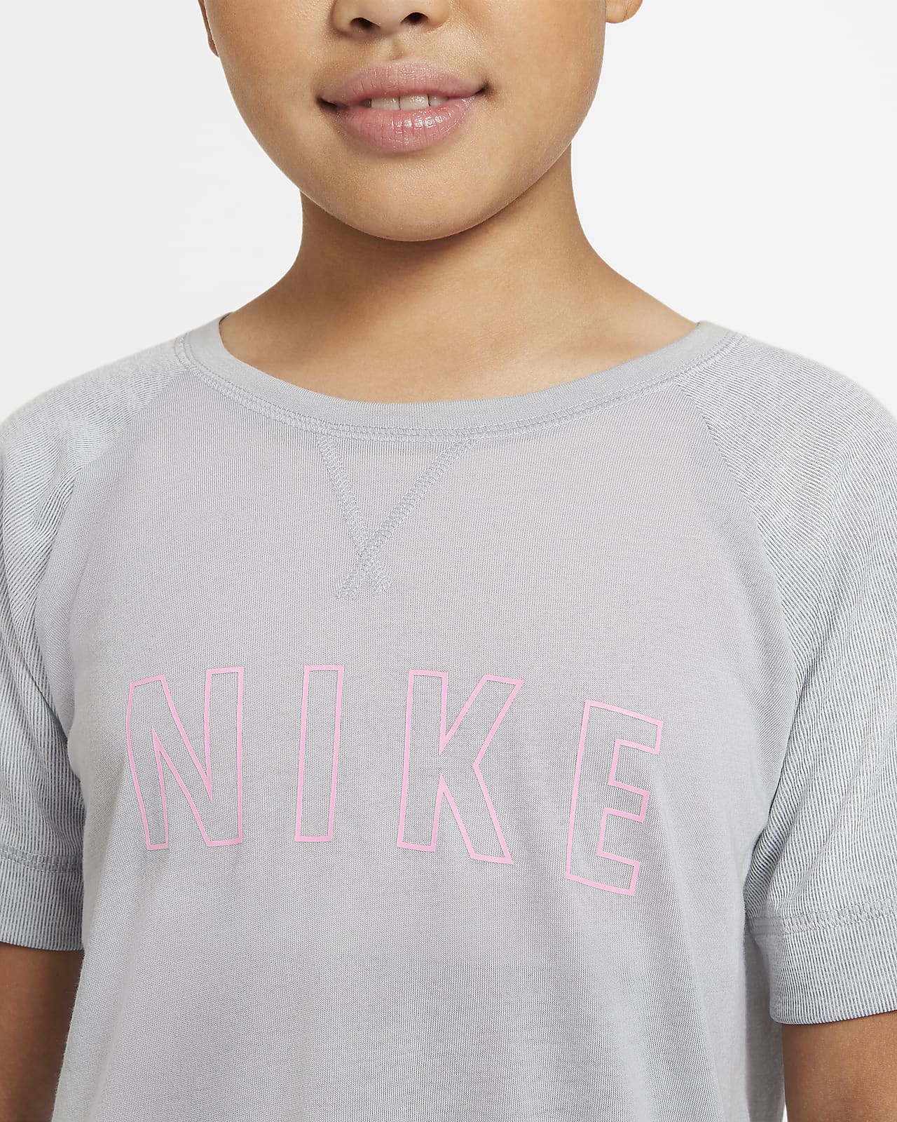 girls nike training top