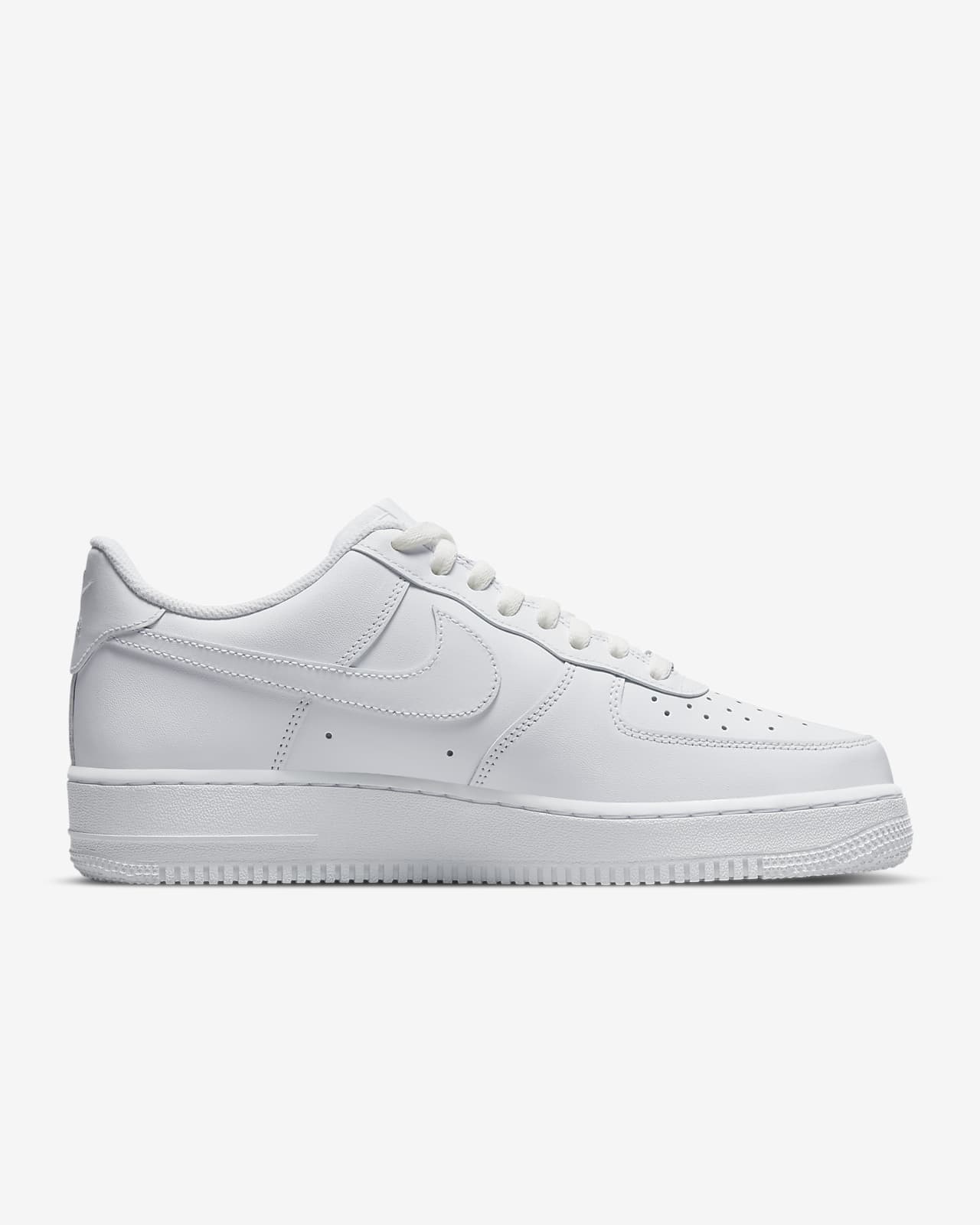 white nike air force 1 size 7.5