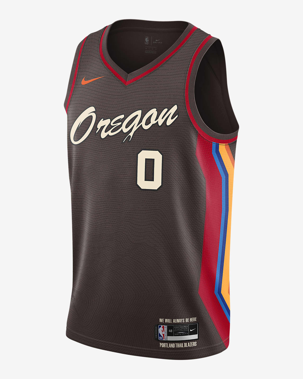Portland Trail Blazers City Edition Nike NBA Swingman Jersey
