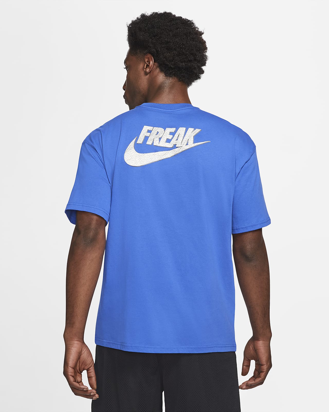 nike freak shirt blue