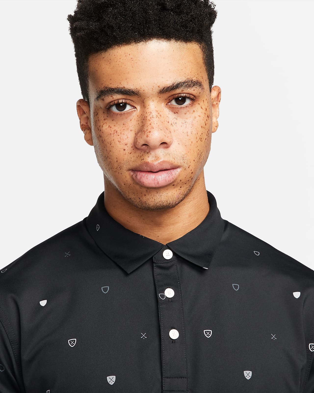 Nike DriFIT Player Men's Printed Golf Polo. Nike NZ