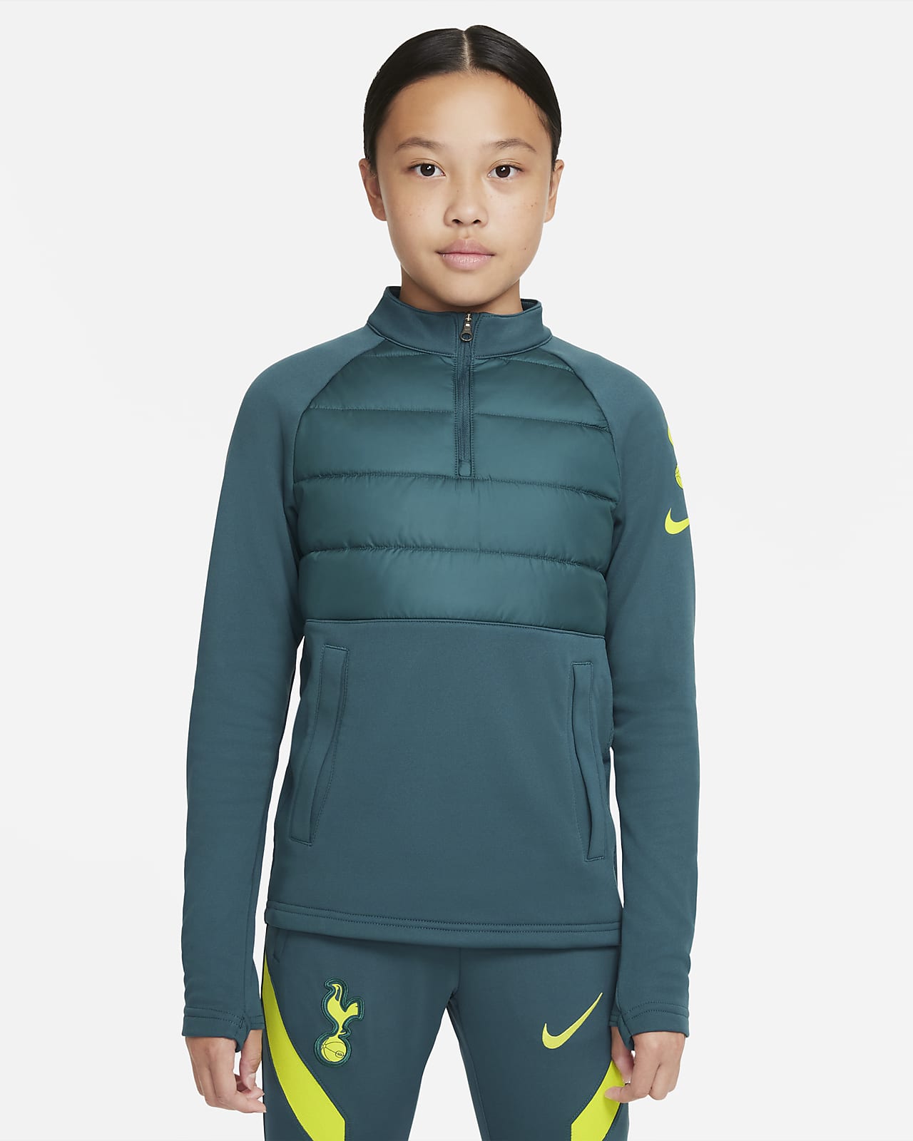Tottenham Hotspur Academy Pro Winter Warrior Camiseta de entrenamiento de  fútbol Nike Terma-FIT - Niño/a. Nike ES
