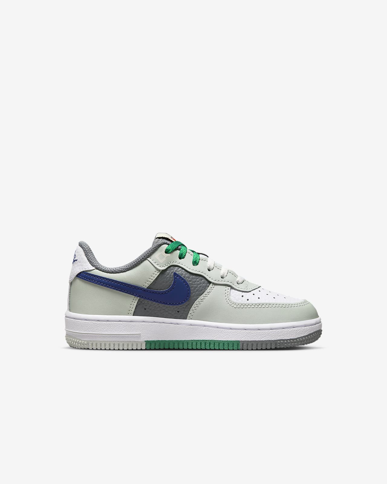 Nike Force 1 LV8 Little Kids' Shoes in Green, Size: 2Y | DZ5289-300