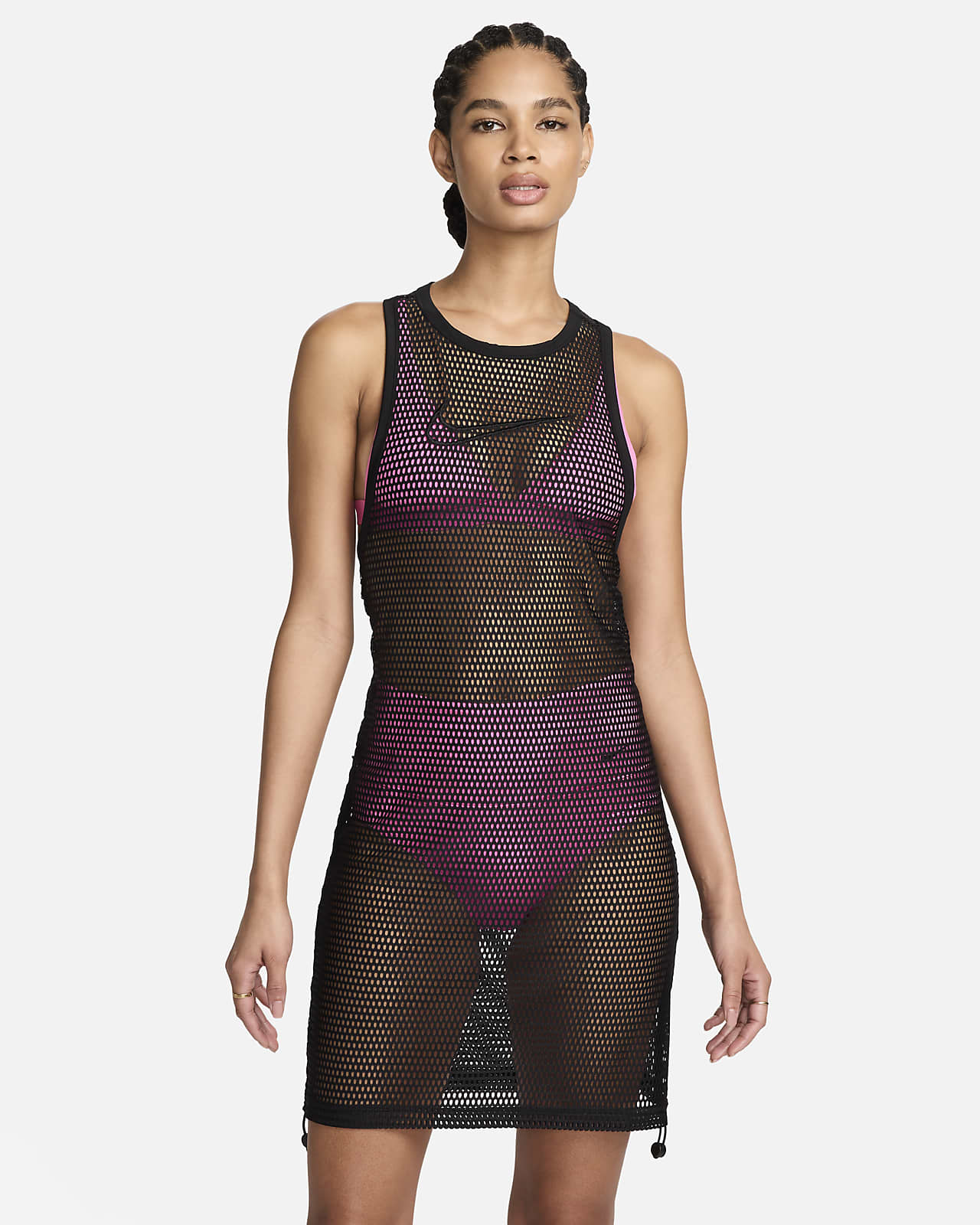 Nike Swim Women's Mesh Cover-Up Dress
